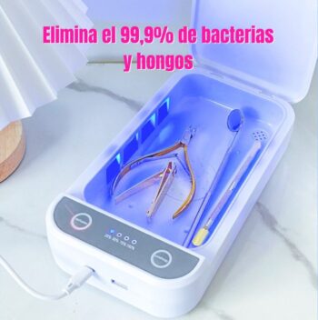 Esterilizador con luz ultravioleta ¡Elimina hongos y bacterias de tus herramientas en 5 minutos!